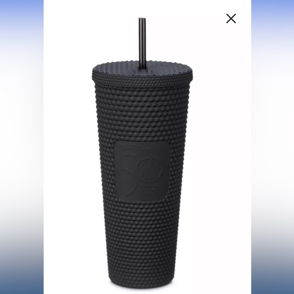 Walt Disney World 50th Anniversary Geometric Starbucks® Tumbler with Straw - Picture 2 of 3